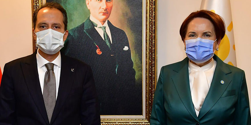 Fatih Erbakan'dan Meral Akşener'e ziyaret