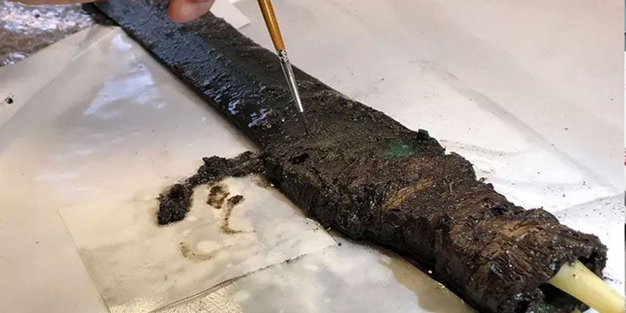 Tunç Çağı'na ait 3 bin yıllık kılıç bulundu