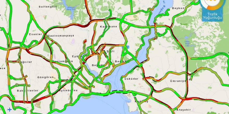 İstanbul trafiğinde son durum