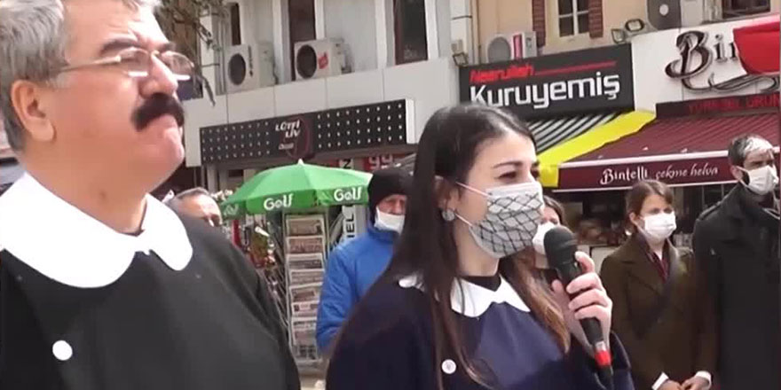 İYİ Parti'den "Öğrenci Andı" protestosu!