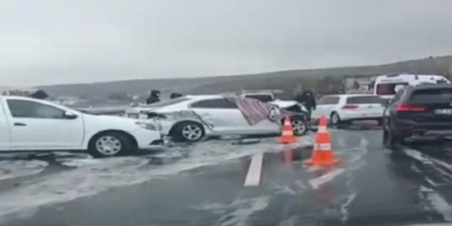 Ankara'da TEM otoyolunda korkunç kaza