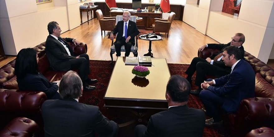 Kılıçdaroğlu TÜSİAD heyetini kabul etti