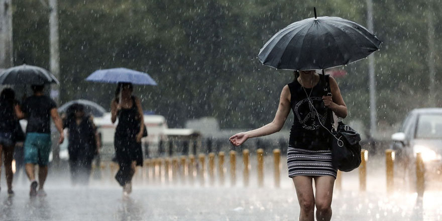 Meteoroloji  tek tek sıraladı! İşte yağışlı bölgeler