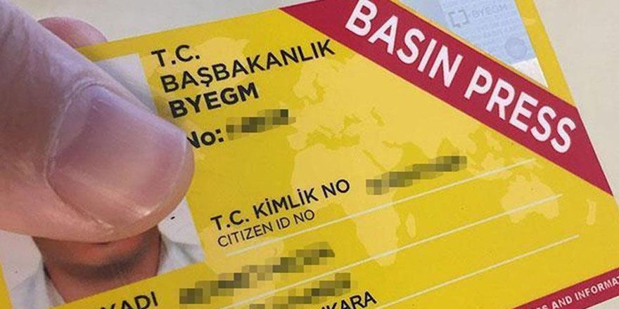 Bin 371 gazetecinin basın kartı yenilenmedi