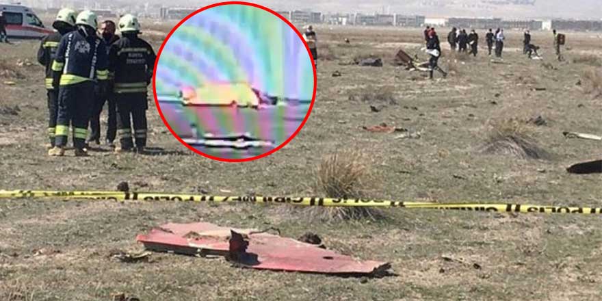 Konya'da düşen Türk Yıldızları'ndaki NF-5 uçağının düşme anı anbean kaydedildi