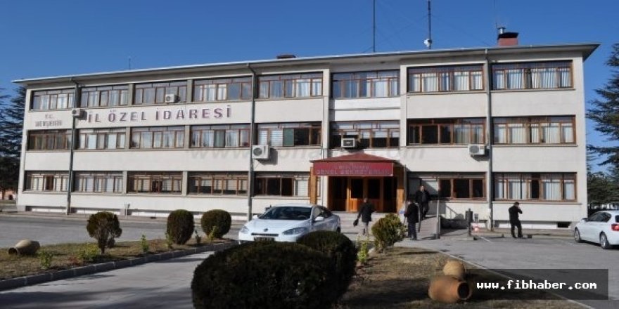 İl Özel İdaresinden Yurt ilanı