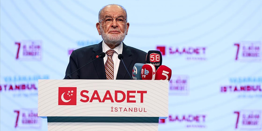 Saadet Partisi'nin kadın kolları sorumlusu şaşırttı