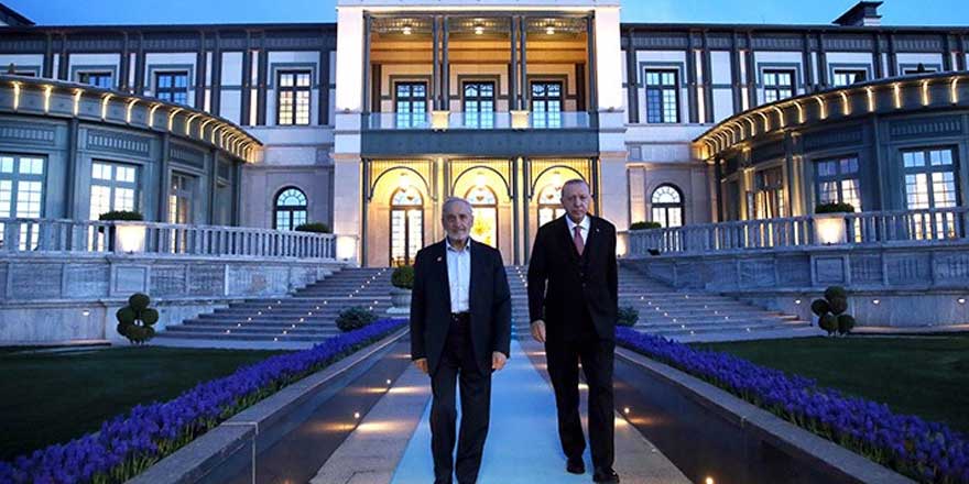 Saray'da dikkat çeken Oğuzhan Asiltürk ile Erdoğan buluşması