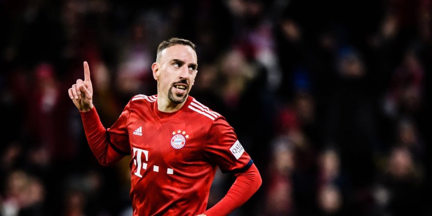 Bayern Münih'te Ribery veda ediyor