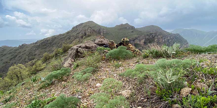 Milli Savunma Bakanlığı Mehmetçiğin fotoğraflarını paylaştı!