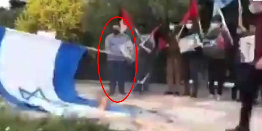 İsrail'i protesto etmek isterken kendini yaktı