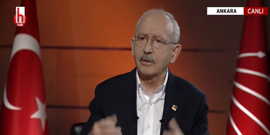 CHP Lideri Kemal Kılıçdaroğlu Halk TV'nin canlı yayınında gazetecilerin sorularını yanıtladı.