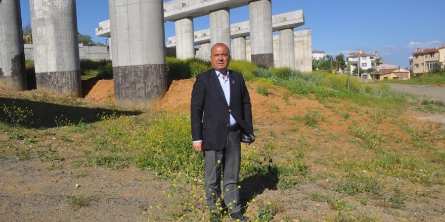 Tekirdağ'da ödeneği kesilen liman bağlantı yolu yarım kaldı!