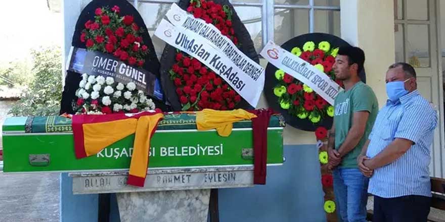 Muharrem Günay son yolculuğuna Galatasaray formasıyla uğurlandı