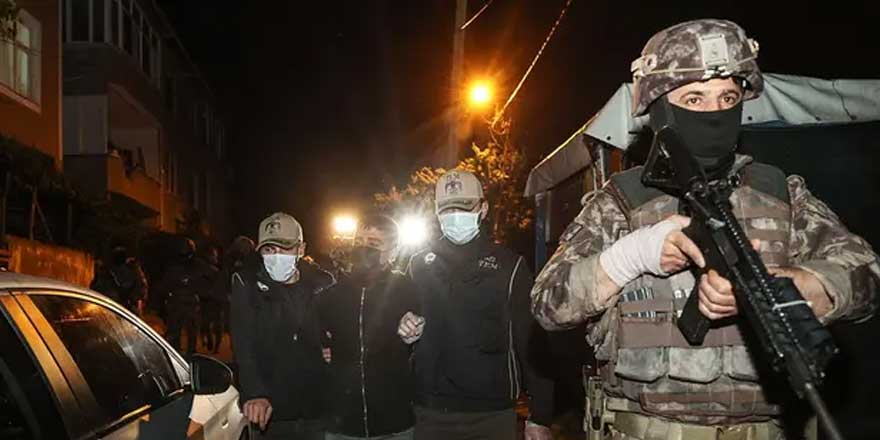 İstanbul'da terör örgütlerine operasyon