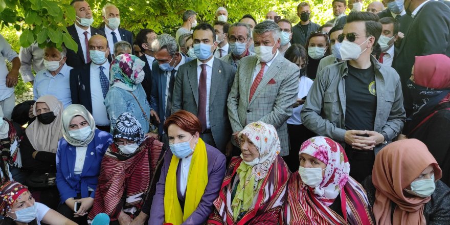 İkizderelilerle buluşmak için Rize'ye giden Meral Akşener'e alçak provokasyon