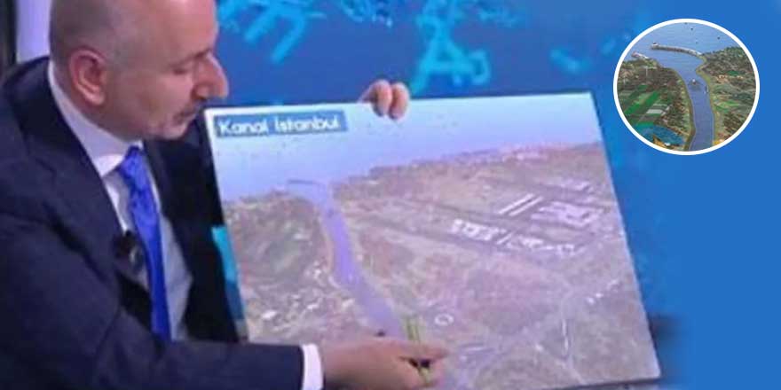 Kanal İstanbul'un birebir resmi ilk kez paylaşıldı