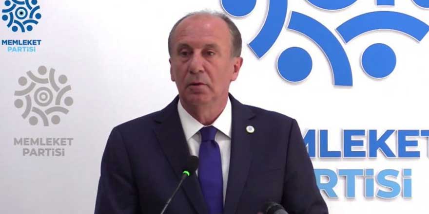 Muharrem İnce'den Sedat Peker açıklaması