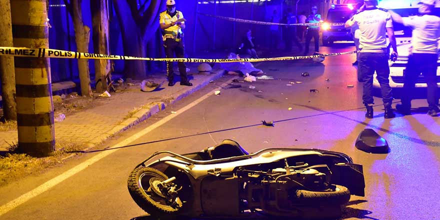 İzmir'de üniversiteli moto kurye Abdullah Barış Çay hayatını kaybetti!