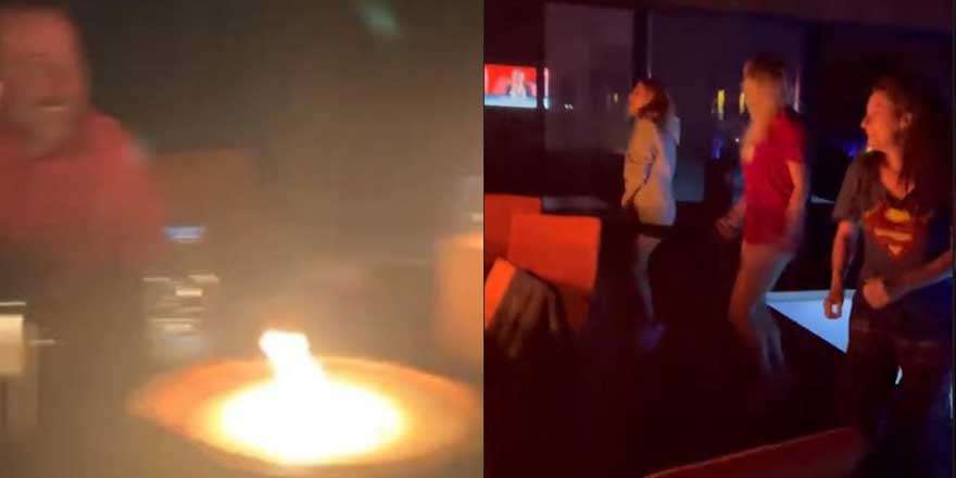 Beşiktaş Teknik Direktörü Sergen Yalçın havuz başında arkadaşlarıyla eğlendi