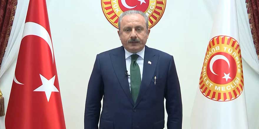 TBMM Başkanı Mustafa Şentop: İsrail devlet teröründen derhal vazgeçmelidir!