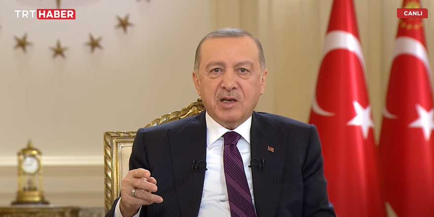 Erdoğan canlı yayında çok sinirlendi! Bu detay gözlerden kaçmadı