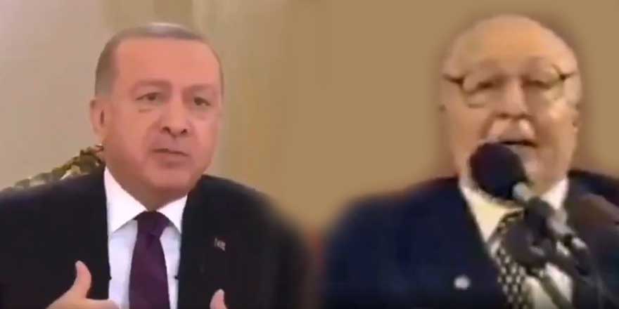 Bir tarafta Erdoğan diğer tarafta Erbakan... Sosyal medyayı sallayan görüntüler