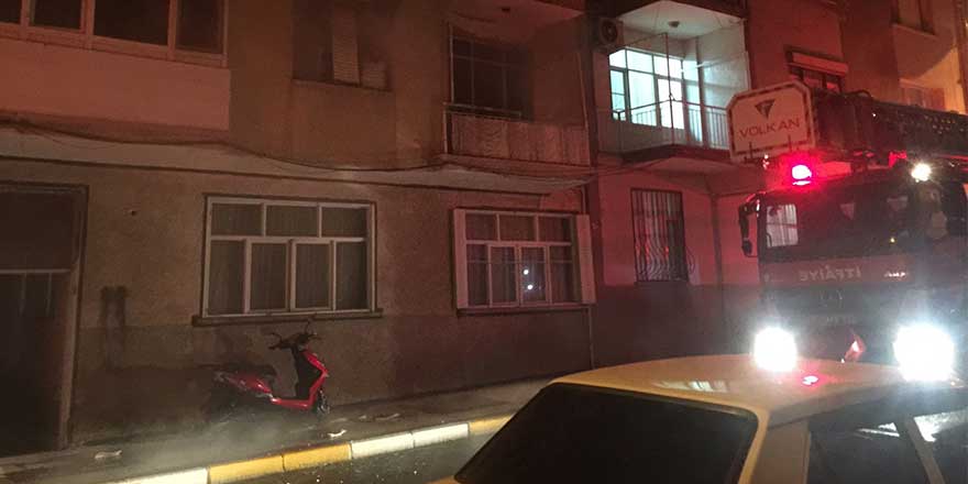 Manisa'nın Alaşehir ilçesinde yangın!