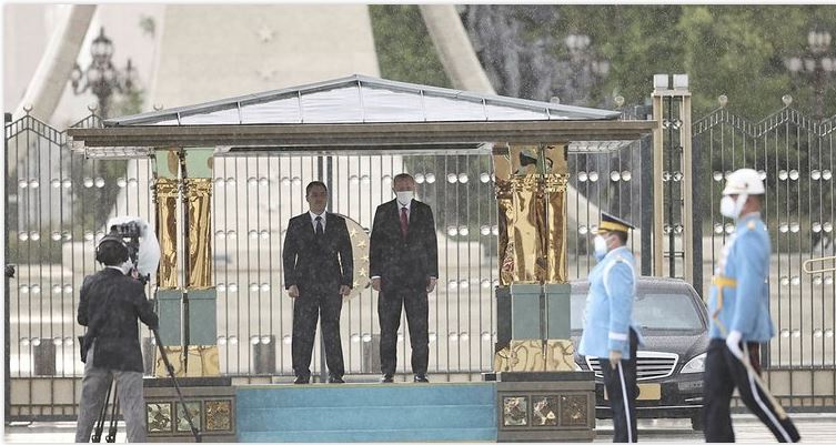 Kırgızistan Cumhurbaşkanı Ankara'da!