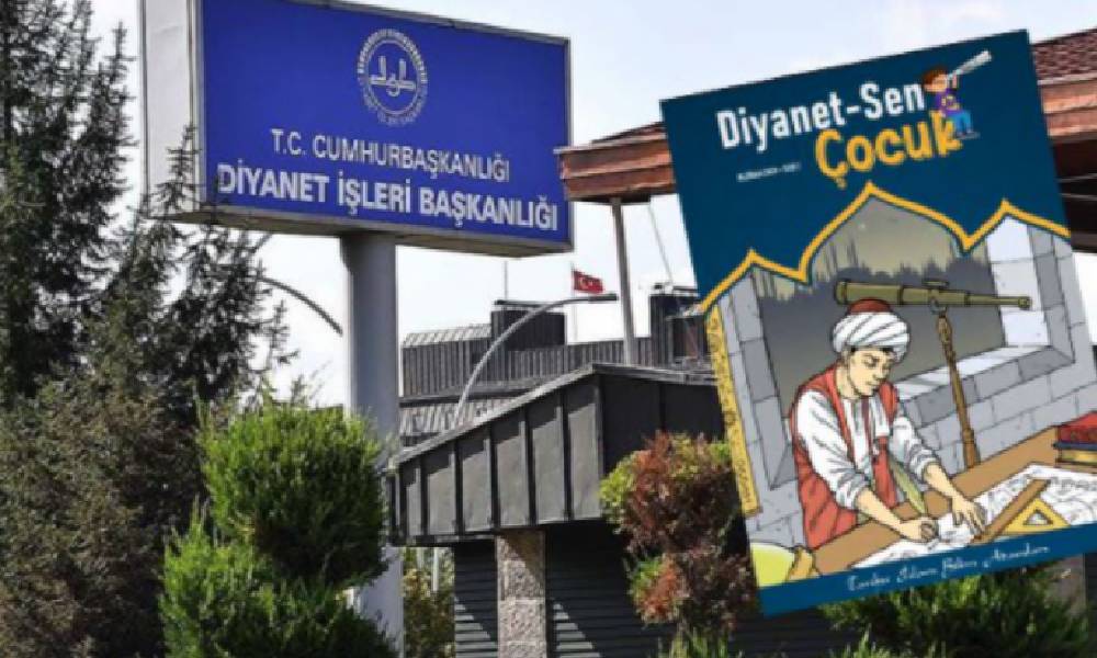 Diyanet-Sen'in çocuk dergisinde skandal görüntüler! İdam kafa kesme...