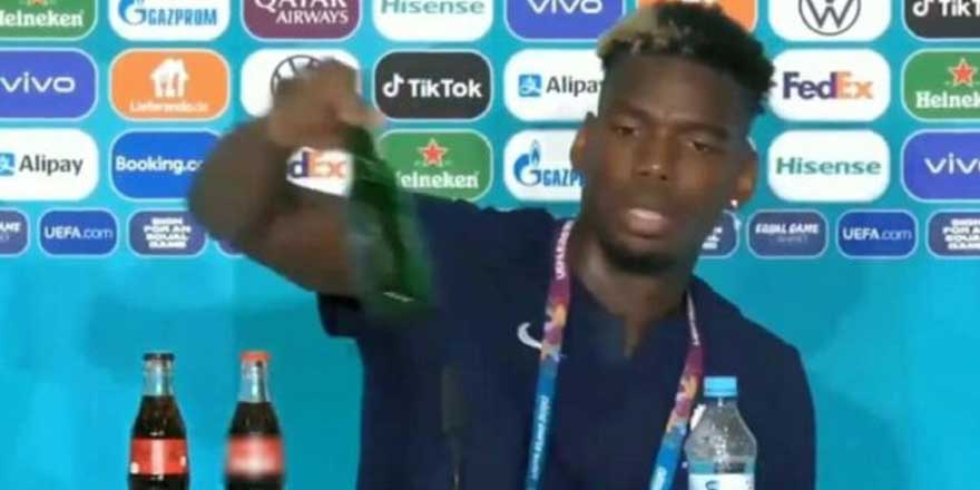 Ronaldo'dan sonra bir tepki de Pogba'dan