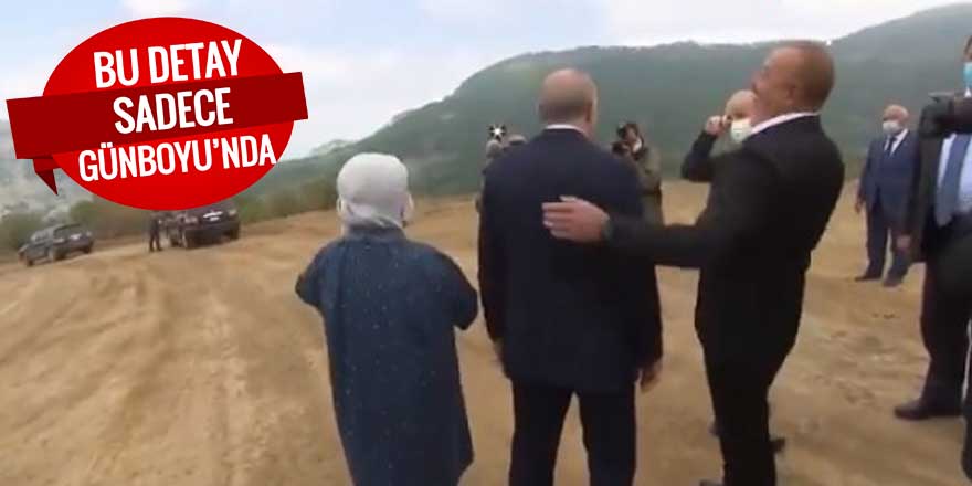 Önce şaşırdı sonra güldü... Erdoğan'ın Aliyev'i kahkahaya boğan sorusu