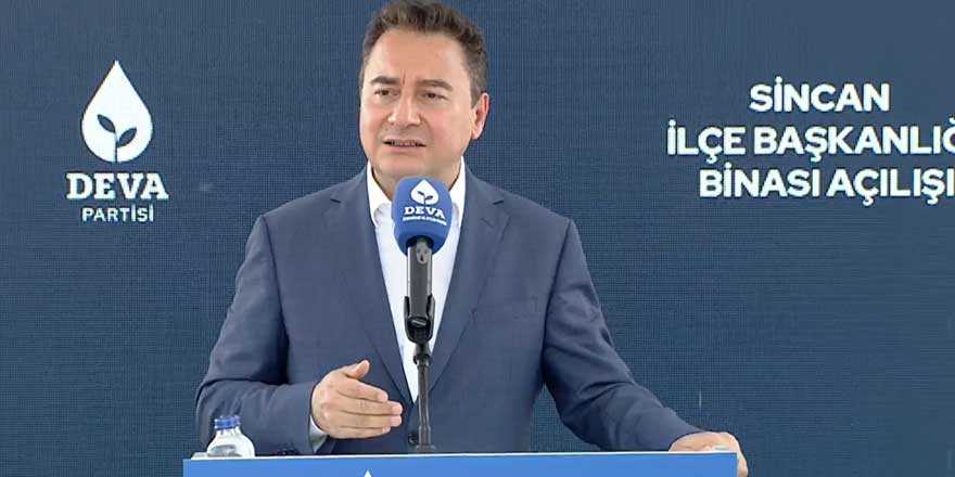 Ali Babacan'dan olay Süleyman Soylu yorumu