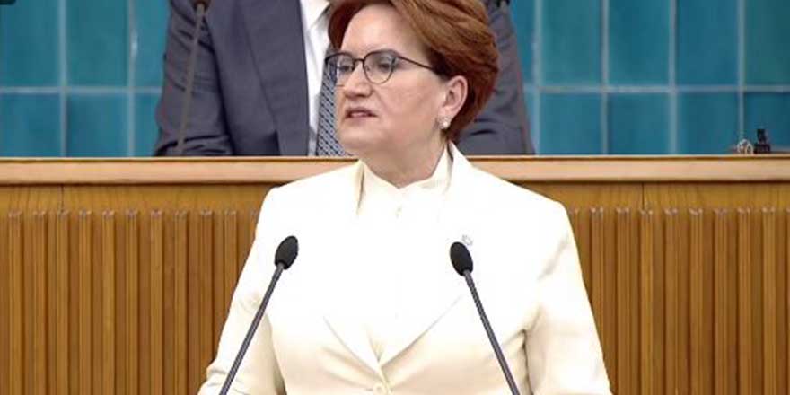 Akşener, grup toplantısında açıklamalarda bulundu