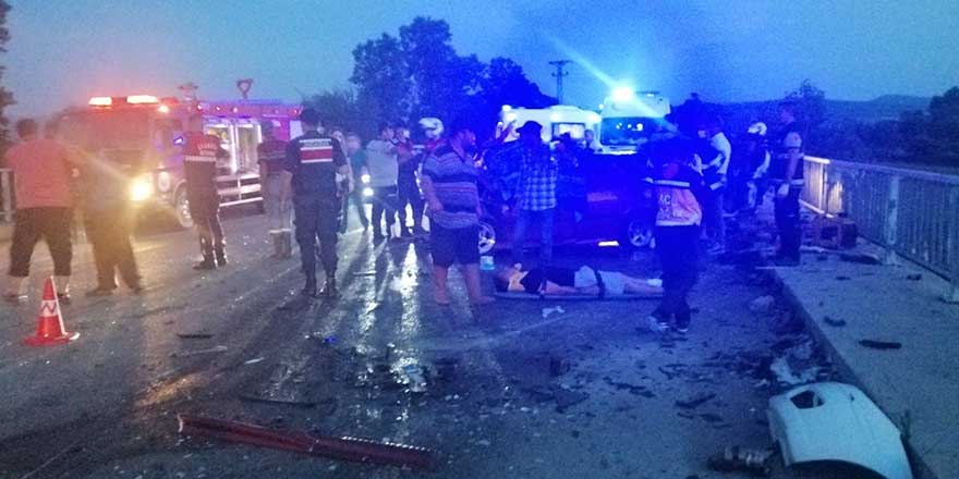 Çanakkale'de katliam gibi kaza! Ortalık kan gölüne döndü