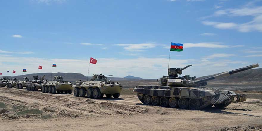 Azerbaycan ve Türkiye'den Bakü'de ortak tatbikat