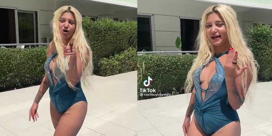 TikTok fenomeni Nazlı Büyükyaldız'tan tepki çeken sözler! Pis fakirler diye videoya başladı