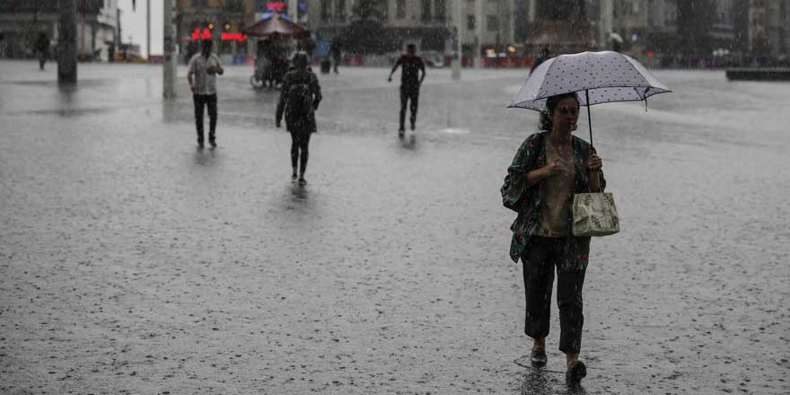 O bölgeler dikkat! Meteoroloji'den kuvvetli yağış uyarısı