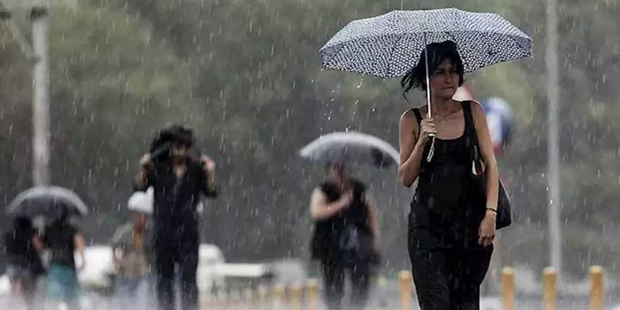 Meteoroloji saat verip uyardı! Sağanak yağış geliyor