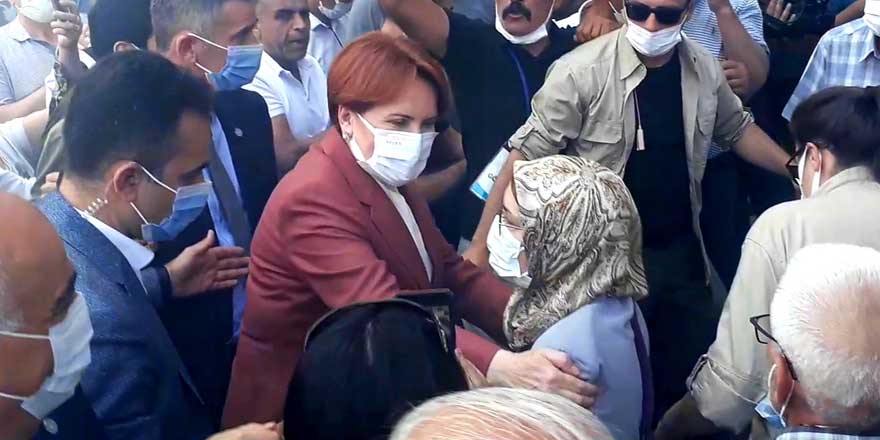 Vatandaş Akşener'e dert yandı: Bize iş yok ama 7-8 maaşlı danışmanlara iş çok