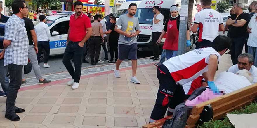 Tekirdağ'da hareketli dakikalar! Maske olmadan hapşırınca başına fenalık geldi