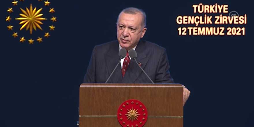Erdoğan, Beştepe Gençlik Zirvesi'nde konuştu