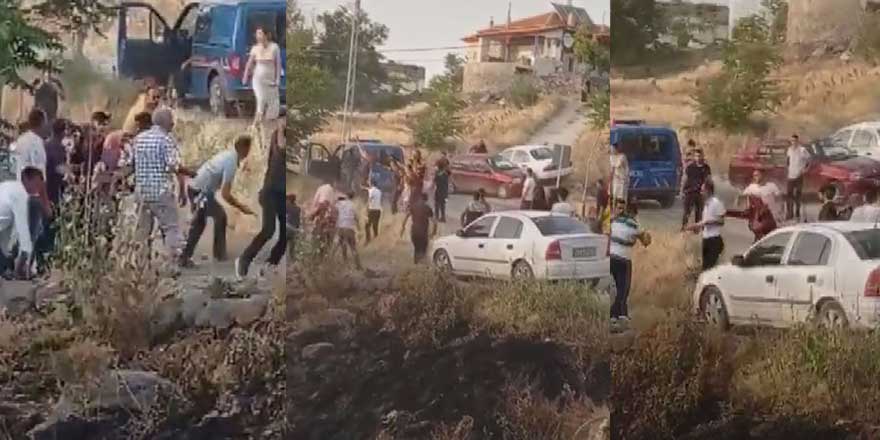 Konya'da mahalle düğününde tekme tokat kavga! Jandarma müdahale etti