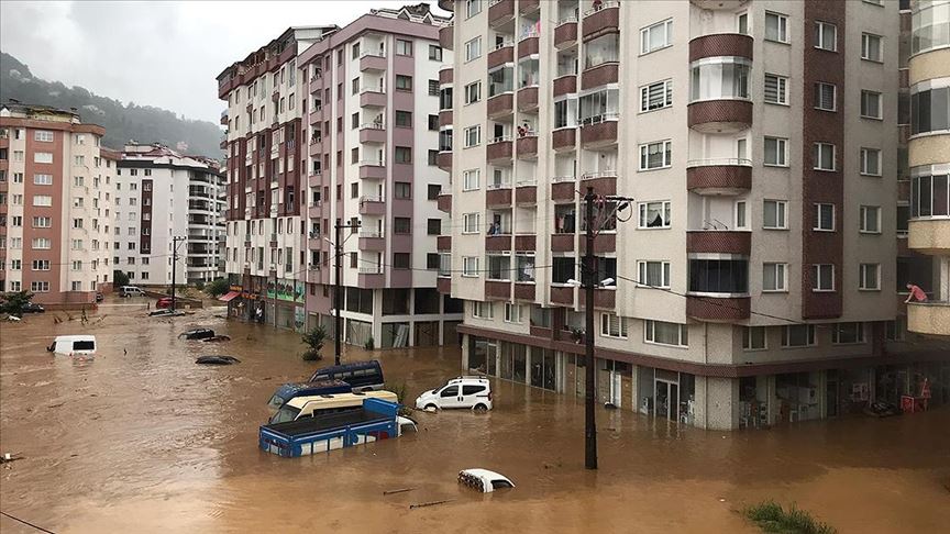 AFAD'tan Rize'de yaşanan sel felaketine ilişkin açıklama