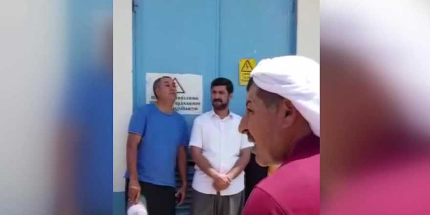 Şanlıurfa'da köylüler trafonun kapısına kilit vurdular!