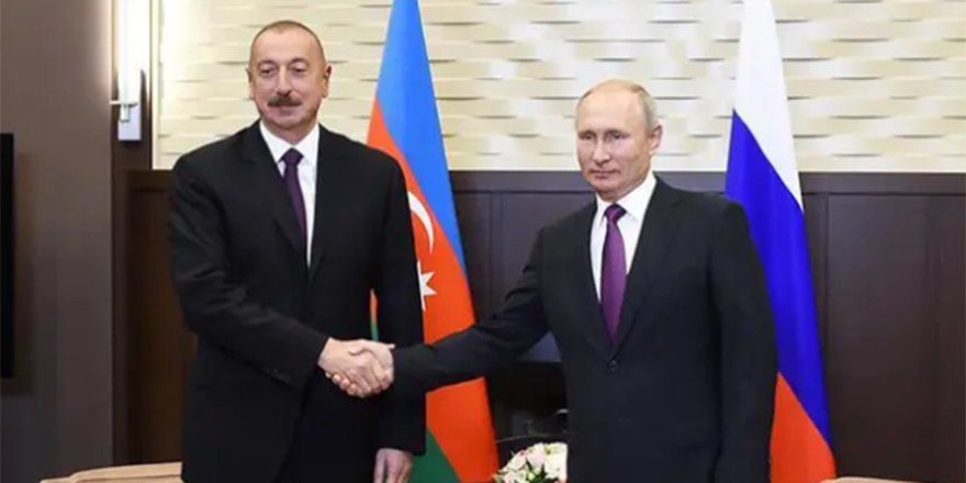 Azerbaycan Cumhurbaşkanı Aliyev, Rus lider Putin ile görüştü