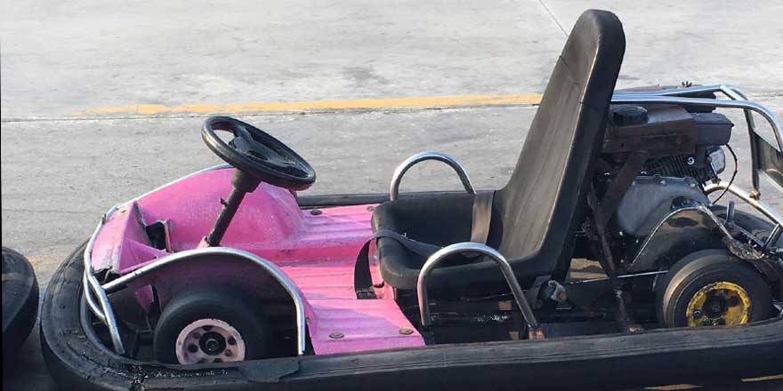 Bu da go-kart dehşeti! Kan kustu bağırsakları yırtıldı