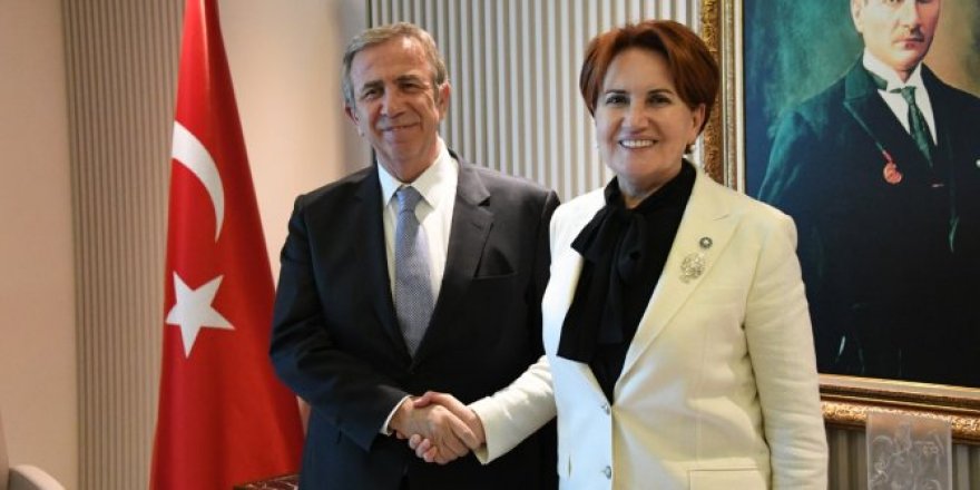 Mansur Yavaş'tan Akşener'e ziyaret