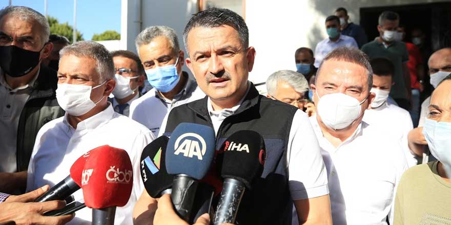 Tarım ve Orman Bakanı Bekir Pakdemirli'den Manavgat'a ilişkin yeni açıklama!