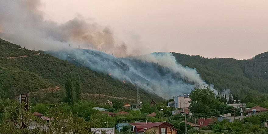 Osmaniye Dereobası'daki yangın ile ilgili 5 gözaltı